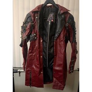 NWT Men’s Steampunk/Gothic  Faux Leather Jacket Size X-Small *Read*